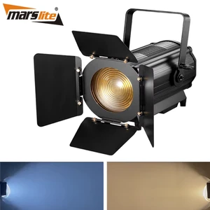 600w White and Warm White 2 in 1 LED Fresnel Spotlight Profile Light With Auto Focus for Concert Theater