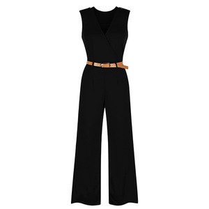 Professionally Made Hot Design Outdoor Women's Denim Jumpsuits Streetwear Mid Waist Breathable Eco-Friendly 100% Cotton