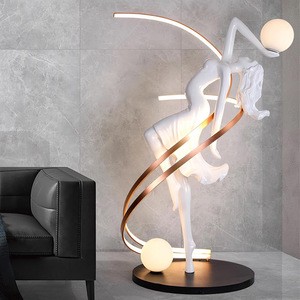 APCITL Nordic Luxury Minimalist Art Sculpture Novelty Designer Standing Led E27 Floor Lamps