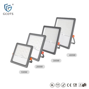 100W/200W/300W/400W Outdoor Solar Powered LED Flood Light ABS LiFePO4 Battery 1820lm IP65 2-3 Days For Camping Emergency Garden