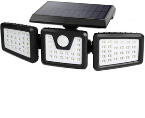 2024 Hot Sale 70 LED Outdoor Wireless Security Solar PIR Motion Sensor Light for Garden, Street, Garage with Own Patent