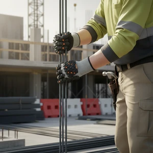 ANSI Level 3 Impact Gloves Knit Wrist Construction Gloves Mining Insulated Impact Gloves