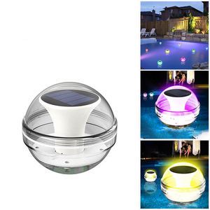 Solar Floating Light Floating Ball Waterproof Pool Light Colorful Round Ball Water Drift Light Home Landscape Pond Night Lamp