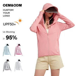 Hot Selling UPF50+ Anti UV Skin Sun Protective Clothing Running Jacket Coat Casual Summer Outdoor Protection Sunscreen Clothing