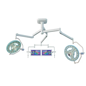 CE Certified Class II Ceiling LED Operating Light Medical Surgery Lamp Adjustable Illumination Electric High CRI 96 AC 100-240V