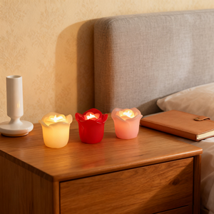 Floating Roses Led Candle Light