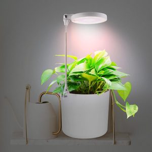 J&C Creative Smart Control LED Grow Light Kit Brightness Dimming Indoor Herb Bloom Three Timer Modes Plant Growing Lamp