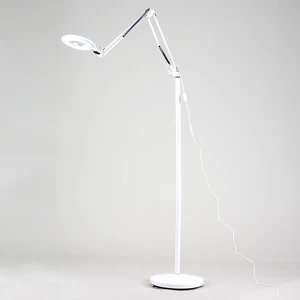 Durable LED Beauty Tattoo Floor Light Floor Lamp with Flexible Gooseneck and for Professional Studio Use