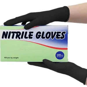 5mil Full Texture Industry Food Service Car Repair Mechanic Cleaning Thick Heavy Duty Disposable Glove Pure Nitrile Gloves