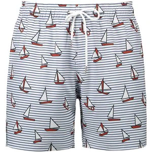 Factory Wholesale Men's Swim Trunks Quick Dry Beach Shorts High Quality Colorful Printed Beachwear Summer Swim Short