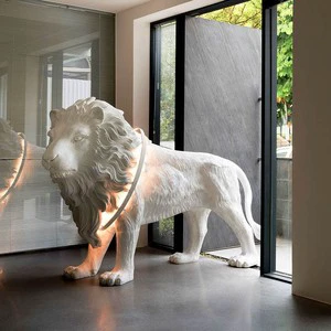Nordic Minimalist Creative Big Sculpture Hotel Floor Light Living Room Decor Corner Animal Luxury Standing Modern Led Floor Lamp