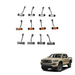 Gobison Grille Light WHITE / YELLOW / SMOKE For Toyota TACOMA 2016 -2023 Grille Light