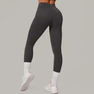Yoke New Custom Butt Lift Yoga Pants Quick Drying Running Gym Workout Pants Active Wear High Waist Yoga Leggings for Women