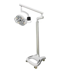 Floor Standing Mobile Shadowless Surgical Dental Oral Treatment Light Lamp With HD Video Camera Recording System For Dentistry