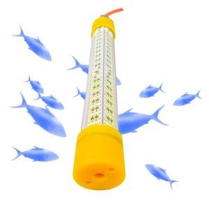 100W 24v IP68 Green LED Fishing Light Waterproof Underwater Fish Lures Lamp for Deep Sea Fishing