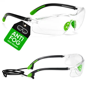 Anti Fog Protective Safety Glasses Eye Protection ANSI Z81 UV400