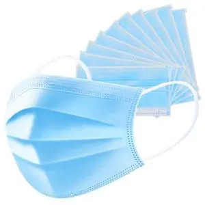 Civil Disposable Three-Layer Protective Non-Woven Fabric Face Mask Type II IIR-Medical Grade Mask