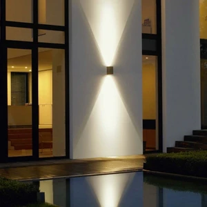 2x5W 2x8W 2x10W Up Down Light Courtyard Garden IP65 Waterproof Led Wall Lamp Decorative Wall Lights For Home Outdoor