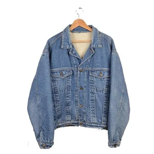 Top Selling Men's Denim Jackets Jeans Denim Made Customized Winter Jean Jackets With OEM Services European and American retro