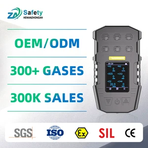 Flammable Toxic Confined Space Oxygen O2 Combustible Portable Multi 4 Gas Detector