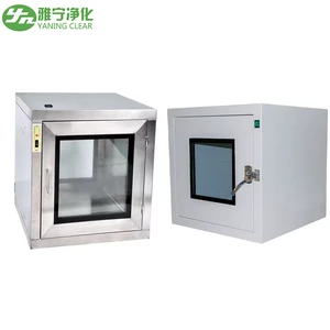 El Pass Box Static Type Electrical Interlock Clean Room Pass Through Box for Use in Laboratories or Hospital Operating Rooms
