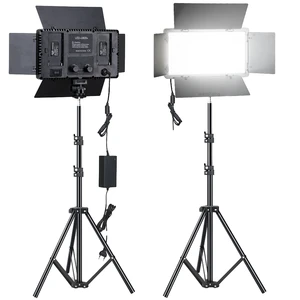 LED-600 Professional Video Photography Light, 40W Dimmable 3200-5600K, for Studio Live Broadcast Makeup Photo Live Photography