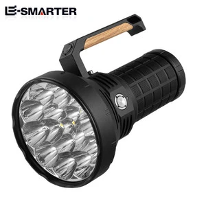 High Power Camping Lampe De Poche Waterproof Rechargeable Torch Set 25000Lm Linterna Led Tactical Flashlights