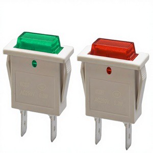 KCD3 Dual-Legged Ship Indicator Light Red Green Industry Signal Light AC220V Voltage Switch