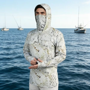 High Quality Custom Sun Protection Outdoor Sportswear Fishing Jersey Sublimation Print Vented Tournament Angler Top