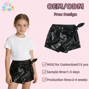 Hot Young Girls Mini Spandex/Polyester Eco-Friendly Quick Dry Breathable Casual Kids Shorts Custom Colors Styles