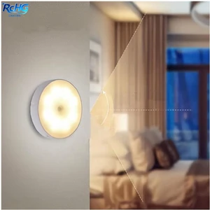 Intelligent LED Night Light with Magnet and Induction Warm White for Residential Room Use
