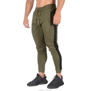 Spring Sportswear Sports Bottoms Jogger Sweatpants Mens Casual Skinny Cotton Pants Gyms Fitness Workout Trousers