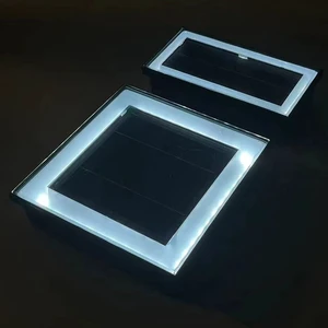 Outdoor Ip68 Waterproof Road Led Floor Tile Lamp Recessed Solar Brick Light