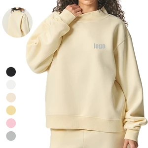 New Arrival Half High Round Neck Long Sleeve Running Shirt Streetwear Casual Wear Yoga Shirts