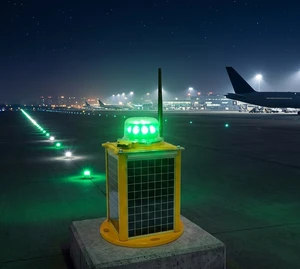 Ultra Bright IP65 LED Construction Rig Warning Solar Aviation Obstruction Light