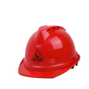 ULTAC High-Strength Hard Hat ABS Thick Cushioned Seismic Breathable Helmet with Thick Padding Safety First