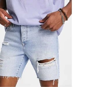 Men's Casual Summer Denim Shorts Quick Dry & Loose Fit Vintage Decorated-Most Demanded Street Style Customizable