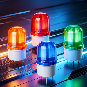 Source Factory Magnetic Industrial Equipment Indicator Light with Switch, Audible or Silent