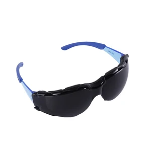 Eye Protective Industrial Work Safety Glasses Anti Fog Anti Scratch Transparent Lens with Side Shields Pc Frame