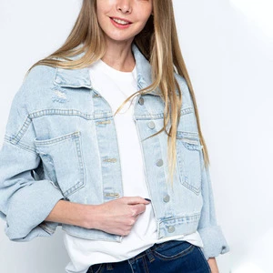Women Jackets and Coats 2023 Hollow Tassel Rhinestone Jeans Jacket Fringe Ripped Denim Jackets for Women 2023