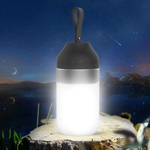 Multi-functional Camping Lantern with Rechargeable Battery, LED Camping Lantern Light with Dimmable White/Red/SOS/RGB Light
