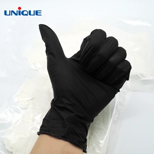 Disposable Nitrile Safety Work Gloves Powder Free Latex Free Protection