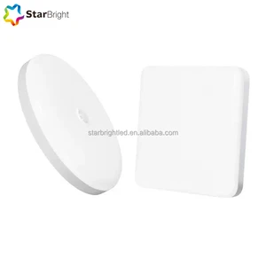 Modern Indoor LED Panel Light with Sensor Acrylic Ceiling Lamp for Home Office Living Room Recessed Mounted Ceiling Sensor Cover