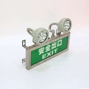 2026 Low Price Emergency Led Explosion Proof Exit Lamp Light for Gas Station Drilling Hazardous Area