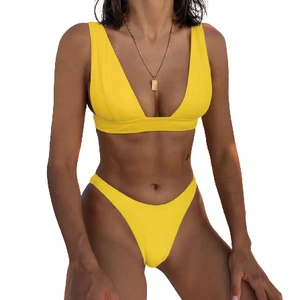 Custom Hot Sale Women Print Beachwear Female Bikini Oem Pool Style Sportswear Swimwear Swimsuit