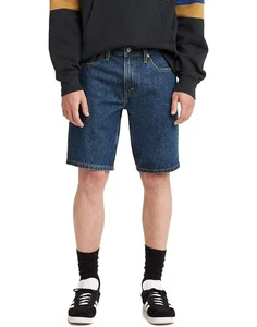 Men's High Quality Embroidered Denim Shorts Cotton Straight Fit Anti-Wrinkle Breathable Casual Blue Low Price