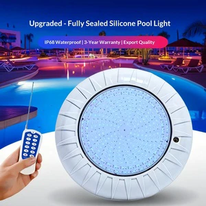 LED Pool Light Wholesale Surface Mounted LED Pool Lamp Multicolor Underwater Light for Commercial and Residential Pool Projects