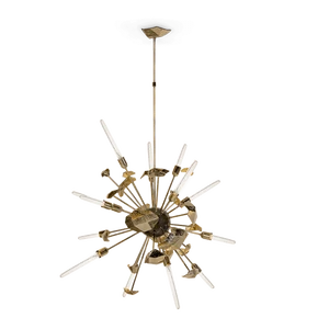 Europe Villa bar Home Decorative Ceiling Lighting Creative Design Restaurant Large 24k Gold Simple Modern Rmodern House Light