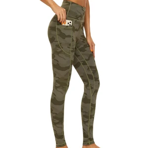 OEM Factory Stretchable Yoga Leggings for Women Plus Size Breathable Knee Length Anti-Bacterial Waterproof Bulk Gym Leggings