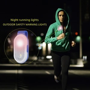 Alonefire PL300 2 in 1 Night Running Lights Glow Dark Outdoor Sport Backpack Walking Cycling Safety Warning Reflector Clip Lamp